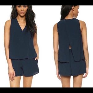 Madewell short romper. Size XS. Only worn a few times. Great condition.
